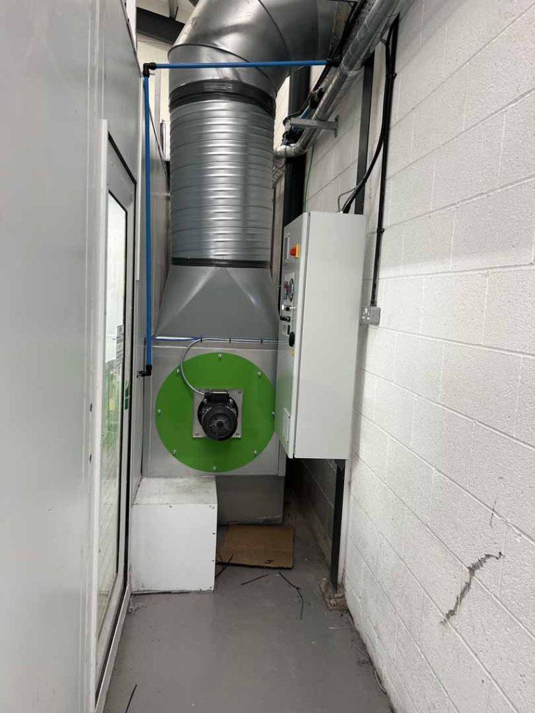 spray booth vent